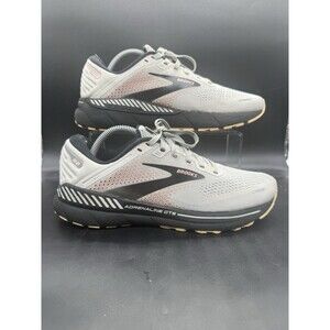 Brooks Adrenaline GTS 22 Womens Size 11 Gray Athletic Running Shoes Sneakers